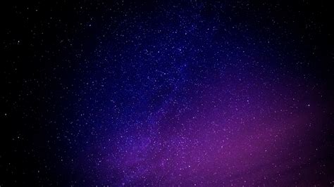 starry sky, galaxy, glitter, night 4k