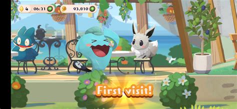 Shiny Eevee first visit! : r/PokemonCafeMix