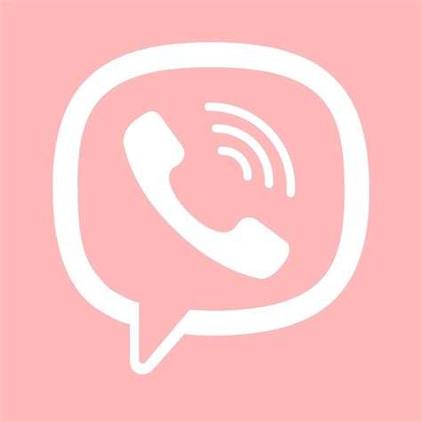 pink viber icon | Приложения, Значок приложения, Иконки