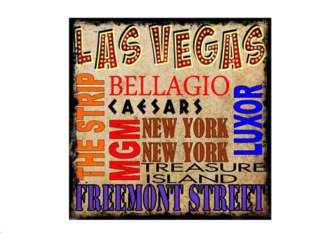 Las Vegas Casino Sign Metal Sign Vintage Style Reproduction Wall ...