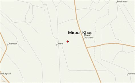 Mirpur Khas Location Guide