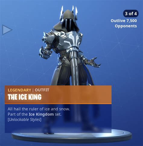 Fortnite The Ice King Skin - Character, PNG, Images - Pro Game Guides