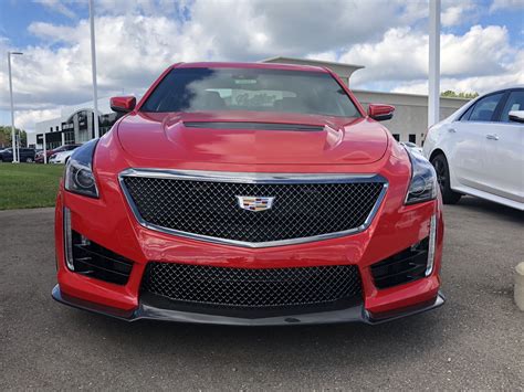 New Velocity Red Color For 2019 CTS-V: First Look | GM Authority