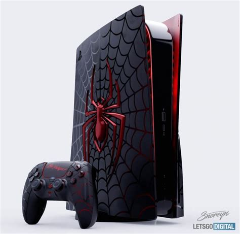 PlayStation 5: Schickes Designkonzept für Spider-Man-Fans - Hardwareluxx