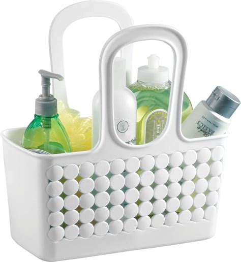 Amazon.com: iDesign Orbz Plastic Bathroom Shower Tote, Small College Dorm Caddy for Shampoo ...