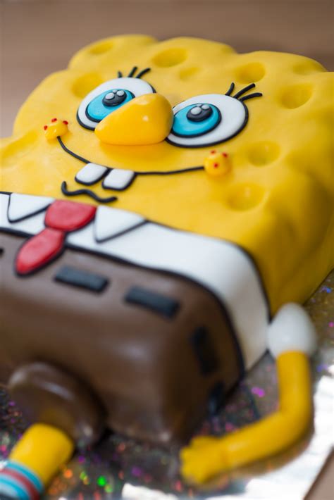 SpongeBob - Side View (cake) Free Stock Photo - Public Domain Pictures