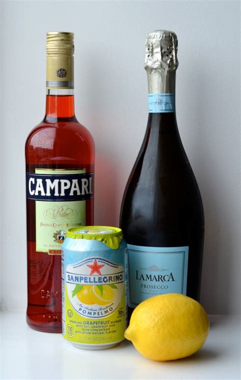 Citrus & Campari Prosecco Spritzer | Mikey's In My Kitchen