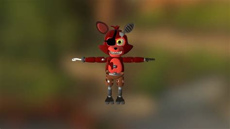 FNaF World - Adventure Withered Foxy - Download Free 3D model by katamas [02d50fe] - Sketchfab