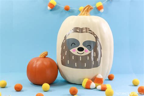 Sloth Pumpkin – That's What {Che} Said...