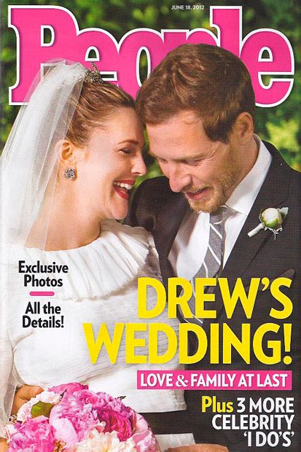 PICS: Drew Barrymore's stunning Chanel wedding dress