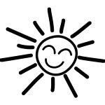 Fiery Sun icon vector graphics | Free SVG
