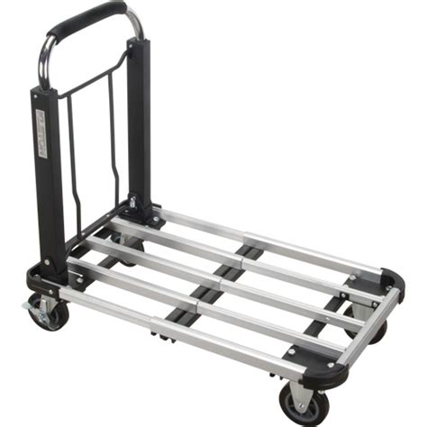 Kleton Foldable Platform Trucks, Aluminum, 300 lbs., 28" L x 16" W, 32 ...