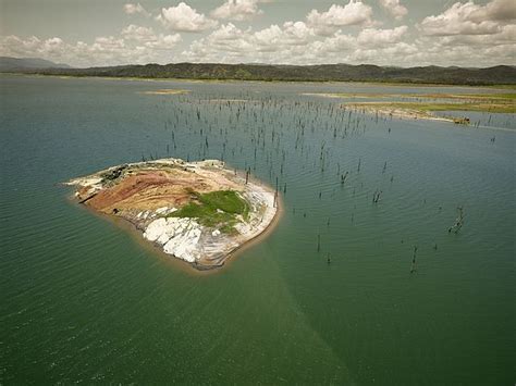 Aerial View of Gatun Lake Panama Canal by Visual Arts Gallery | Gatun lake, Panama canal ...