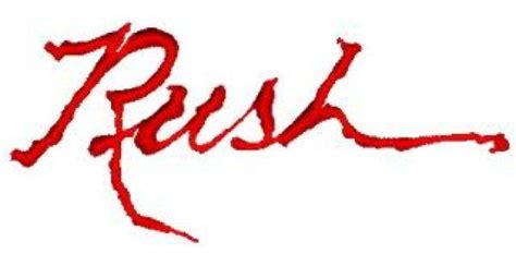 Rush Band Logo - LogoDix