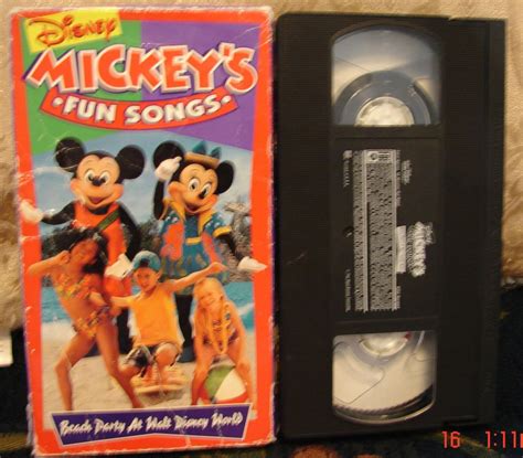 Disney Sing Along Songs Beach Party Vhs