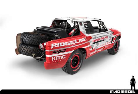 Honda Off-Road Reveals Unlimited Ridgeline Off-Road Race Vehicle | MadMedia