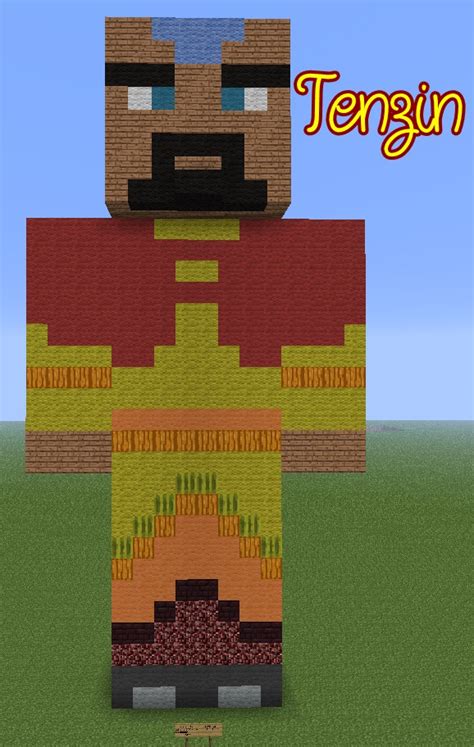 Avatar : The Legend Of Korra // Korra , Bolin , Mako and Tenzin Minecraft Map