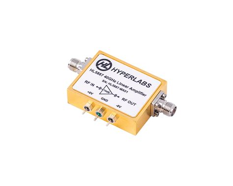 HL5887 Broadband Linear Amplifier (42 kHz to 40 GHz) - HYPERLABS