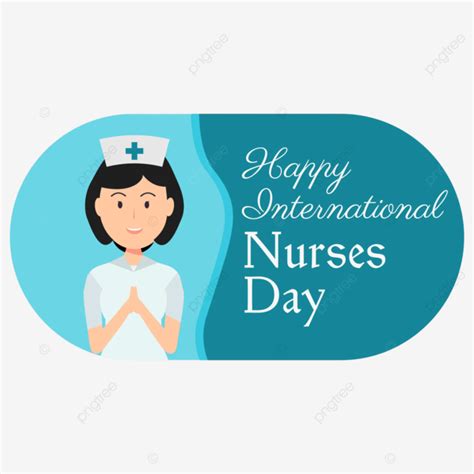 International Blue Nurses Day Vector Banner Design, International Nurses Day, Nurses Day, Nurse ...