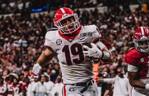 Georgia Star TE Brock Bowers Returns From Injury Before Tennessee Game ...