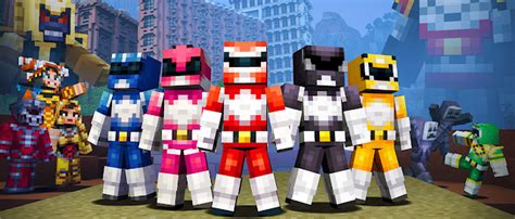 Minecraft (Multi) recebe skins de Power Rangers - GameBlast