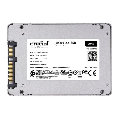 Crucial MX500 1TB 2.5inch 7mm SSD - CT1000MX500SSD1 - CT1000MX500SSD1 | Novatech