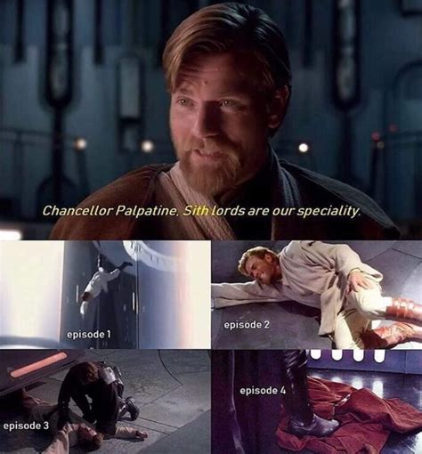 Ewan McGregor's specialty : r/PrequelMemes