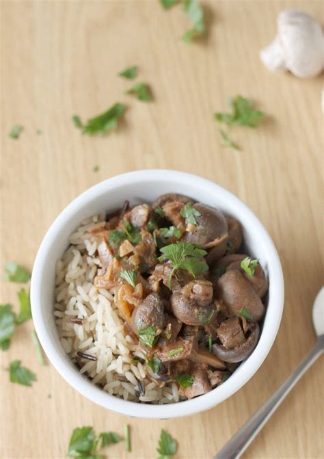 Healthy Slow Cooker Mushroom Stroganoff | FaveHealthyRecipes.com