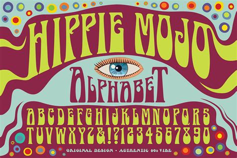 Hippie Mojo Alphabet | Pre-Designed Photoshop Graphics ~ Creative Market