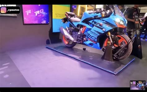 TVS Apache RR 310 revealed in a new Miami Blue colour – Shifting-Gears