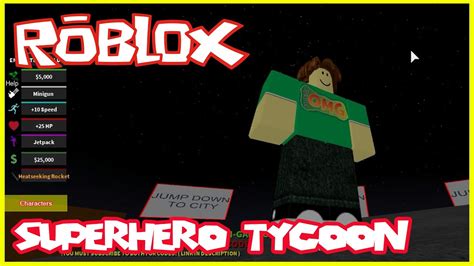 Roblox Superhero Tycoon | Let's Play - YouTube