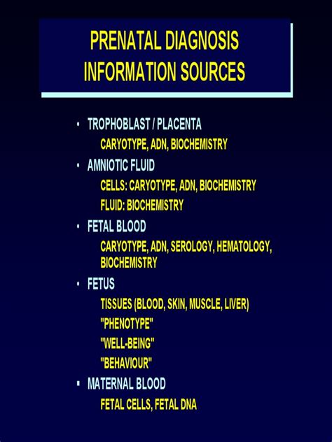 Prenatal Diagnosis | PDF