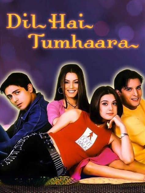 Dil Hai Tumhaara (2002) | Bollywood posters, Indian bollywood actress ...