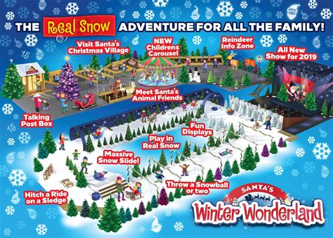 The Winter Wonderland Map - Santa's Winter Wonderland - SnowDome