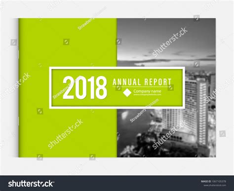 Cover Design Annual Report Business Catalog Stock Vector (Royalty Free) 1067105378 | Shutterstock