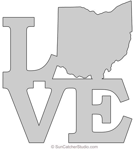 Ohio Outline Svg Free - canvas-link