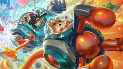 Space Groove Nunu, Rumble, and Blitzcrank Skin: Release Date, Splash Art, and Price - GameRiv