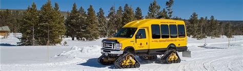 Snowcoach Tours | Yellowstone Country, Montana