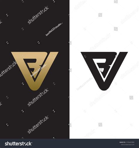 Vb Logo Design Vector Element Stock Vector (Royalty Free) 1578407890 | Shutterstock