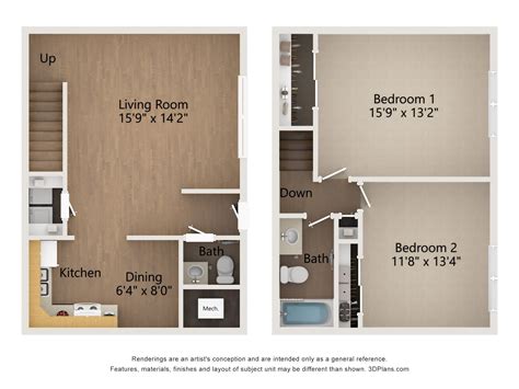 Floorplans — The Avery