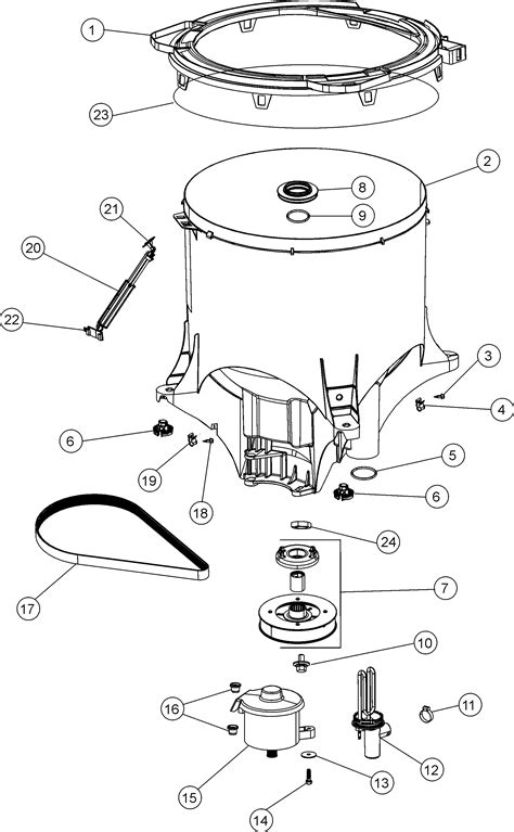 Maytag Washer Diagram Of Parts