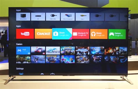 Sony 4K TV with Android TV UI Preview (video)