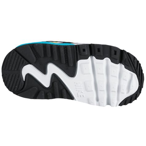 Nike Air Max 90 - Girls' Toddler - Running - Shoes - White/Gamma Blue ...