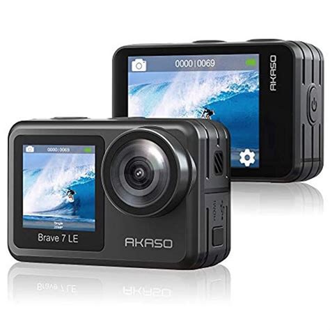 AKASO EK7000 Pro 4K Action Camera with Touch Screen EIS Adjustable View ...