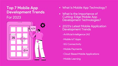 Top 7 Mobile App Development Trends for 2023