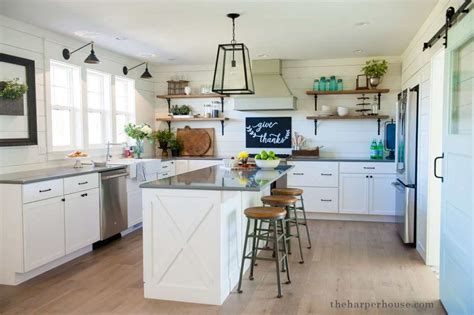 11 Amazing Modern Farmhouse Kitchens To Inspire You - City Girl Gone Mom