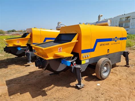 6 Features Of A Trailer Mounted Concrete Pump - Find Useful Posts