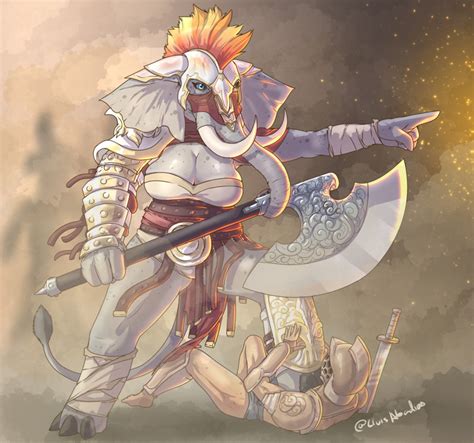 dnd 5e loxodon art - Google Search | Character art, Creature concept ...