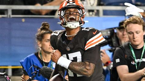 Browns QB Thompson-Robinson May End Mond's Run With Team