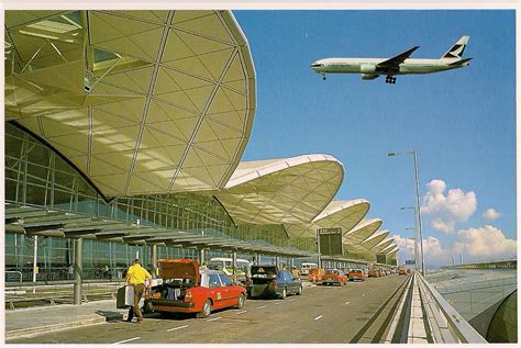 POSTCARDS AND COVERS: Chek Lap Kok International Airport. Hong Kong.